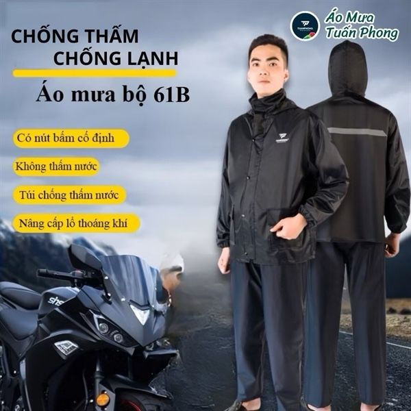 Bộ áo mưa 1 lớp 61B