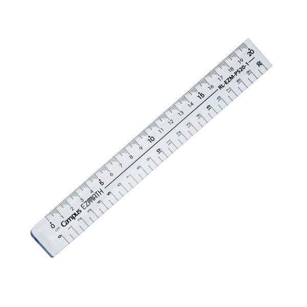 Thước kẻ 20cm EZMATH Campus RL-EZM-PS20-1 (25)