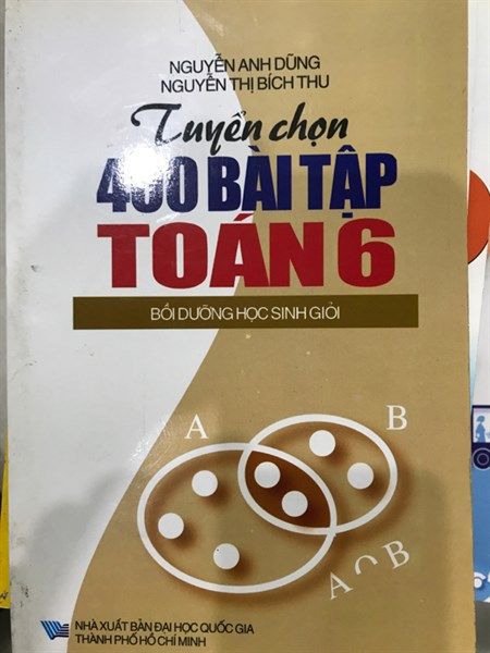 Tuyển chọn 400 bài tập toán 6 NXB Đh QG TP.HCM