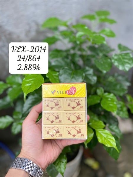 Tẩy Việt Lợi hình gấu màu vàng to VLX-2014 (24/864)