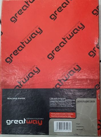 Giấy Can A4 83gms Gatetway (250tờ/ram)