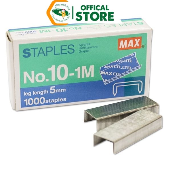 Đạn Ghim Số 10 Double A (Hộp Nhỏ) Chính Hãng - Có Tại Hiệu Sách Mai