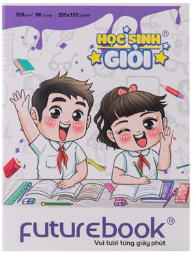 Vở 4 Ô Ly Đl100Gsm Điểm A+ Futurebook - Gấu Mụp - 48 Trang Chính Hãng - Có Tại Hiệu Sách Mai