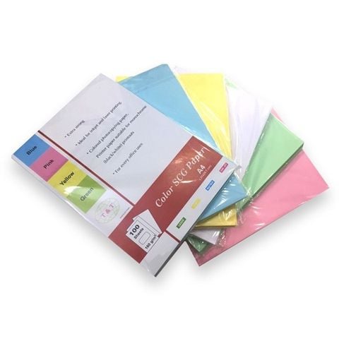 Bìa màu T&T ĐL160gsm (100 tờ/ream)