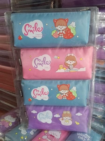 Hộp bút vải 1 ngăn Mikos