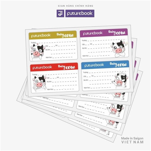 Nhãn vở (20 chiếc/tập) Futurebook (50)