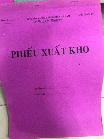 Phiếu xuất khọ