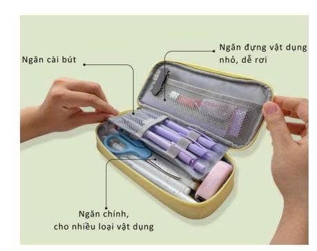 Túi đựng bút đa năng Campus Land of too Shy (8/80)