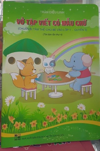 Vở tập viết có mẫu chữ Quyển 3- Trần Diệu Linh