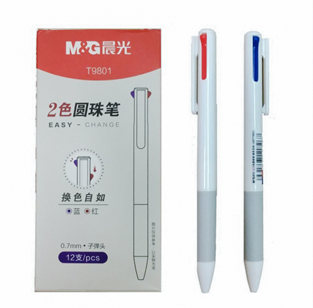 Bút Bi 2 Màu M&G Abpt9801 Có Tại Hiệu Sách Mai Hãng M&G