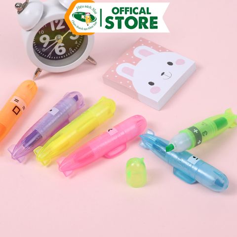 Bút Nhớ/ Dấu Dòng Bộ Máy Bay Trong Ahm24401 Chính Hãng - Có Tại Hiệu Sách Mai