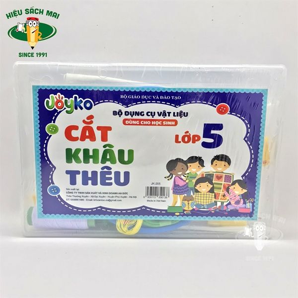 Bộ Dụng Cụ Cắt Khâu Thêu Joyko Chính Hãng - Có Tại Hiệu Sách Mai