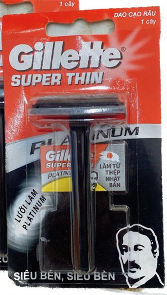 Dao cạo râu Gillette Super Click (6 chiếc/vỉ) (24 vỉ/thùng)