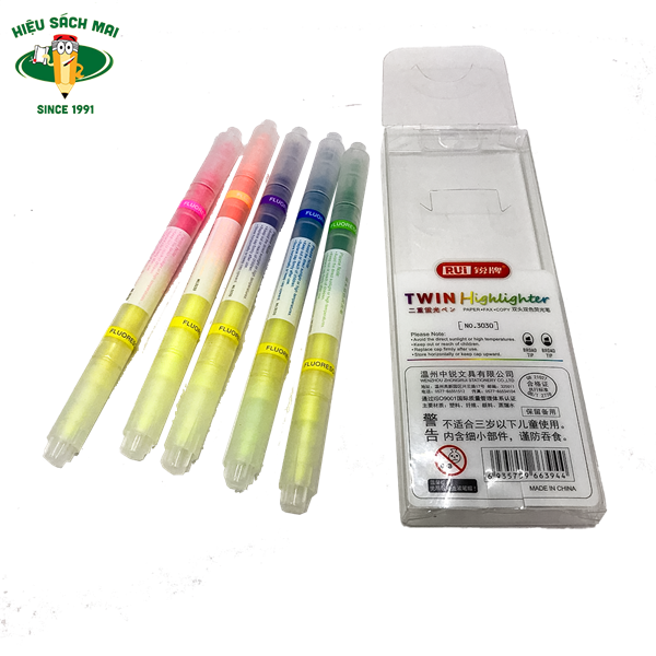 Bút nhớ dòng 2 đầu RUI