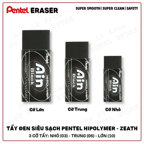 Tẩy đen Pentel
