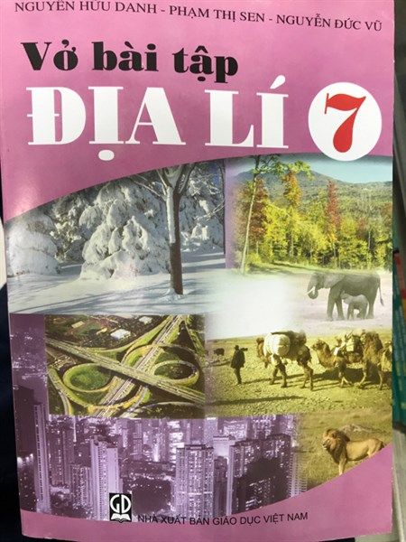 Vở bài tập địa lý 7 NXB GD VN