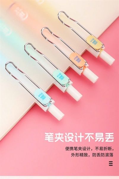 Bút Tẩy Được Đầu Bấm Màu Đen Chính Hãng - Có Tại Hiệu Sách Mai