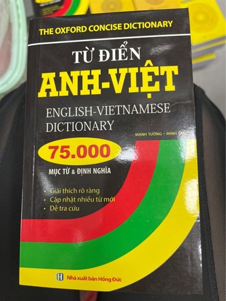 Từ điển anh Việt 75.000 mục từ và định nghĩa
