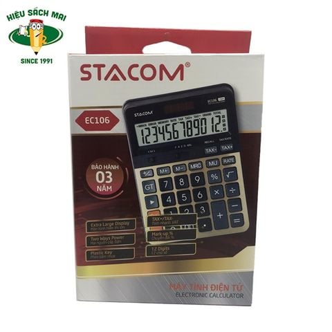 Máy tính văn phòng 12 số Stacom EC106