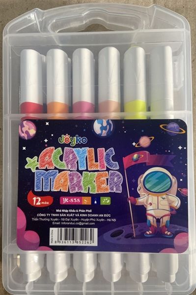 Bút dạ màu Acrylic Marker Joyko