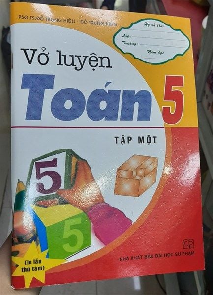 Vở ôn luyện Toán 5