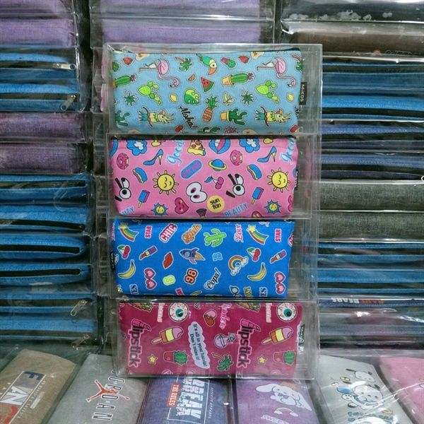 Hộp bút vải 1 ngăn Mikos