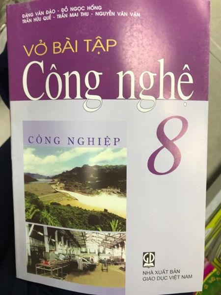 Vở bài tập công nghệ 8 NXB GD VN