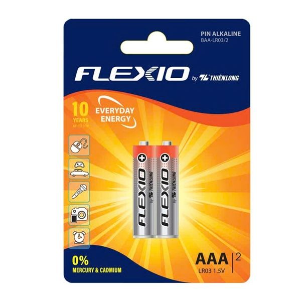 Pin Alkaline Flexio Thiên Long (đũa) BAA-LR03/2 (20/240)