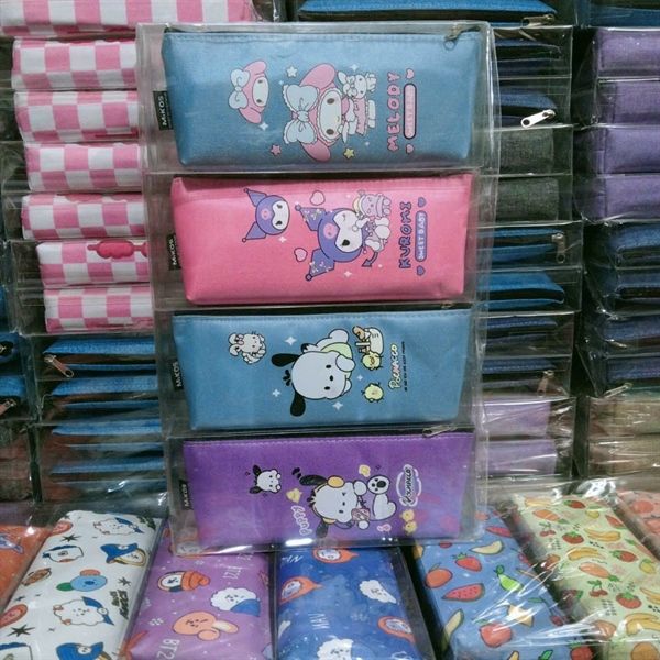 Hộp bút vải 1 ngăn Mikos