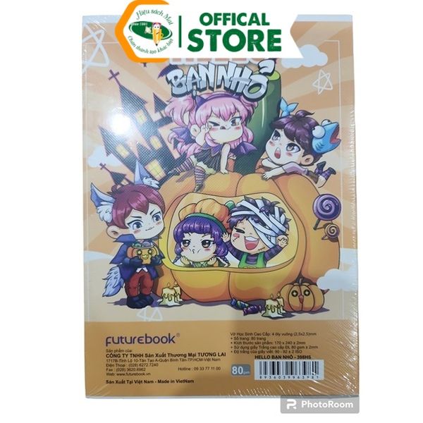 Vở Ô Ly Đl80Gsm Hello Teen Futurebook Chính Hãng - Có Tại Hiệu Sách Mai