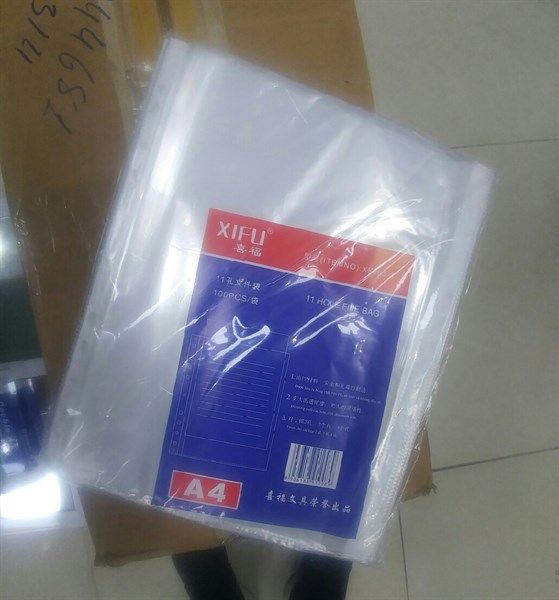 Túi lỗ A4 Xifu XF303-3 (100 tờ/tâp)