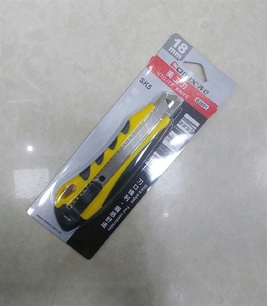 Dao Rọc Giấy 18mm Comix Chính Hãng - Có Tại Hiệu Sách Mai