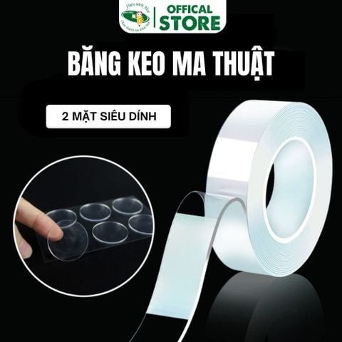 Băng Dính Trắng Ma Thuật Chính Hãng - Có Tại Hiệu Sách Mai