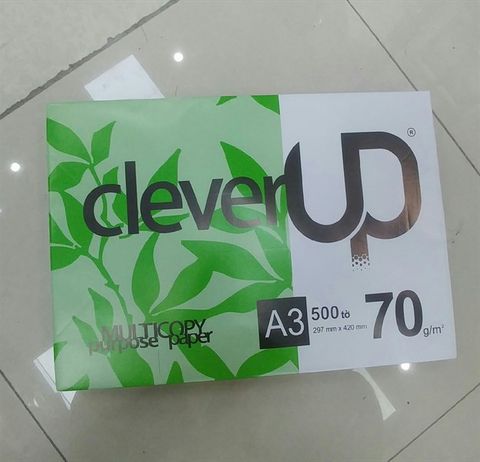 Giấy A3 Clever Up 70gms (bãi bằng)