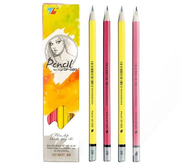 Bút chì gỗ GP-020 hộp 10/T960