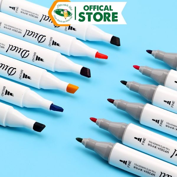 Bút Dạ Màu Marker Baoke Chính Hãng - Có Tại Hiệu Sách Mai