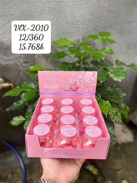 Tẩy Việt Lợi hình Hoa anh đào Sakura VLX-2010 (12/360)
