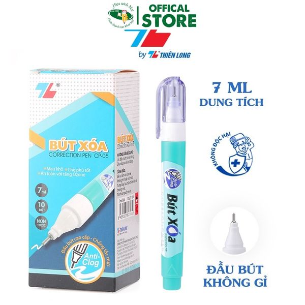 Bút xóa nước Thiên Long 7ml TL-CP05 (1/10/480)