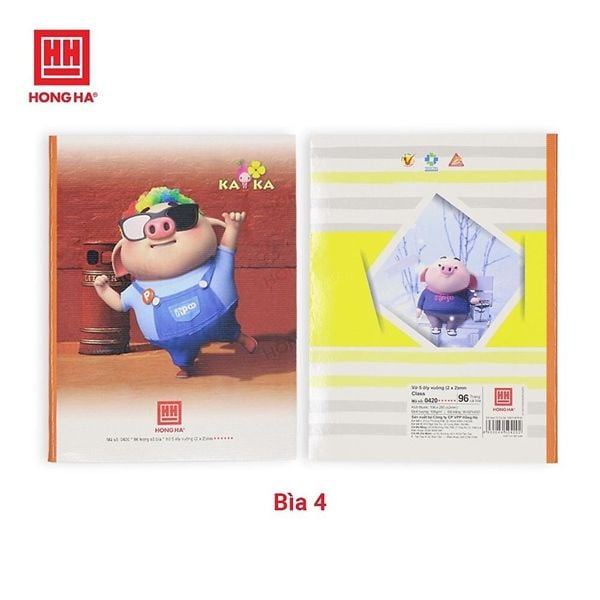 Vở kẻ ngang B5 gáy ghim Hồng Hà ĐL70gsm