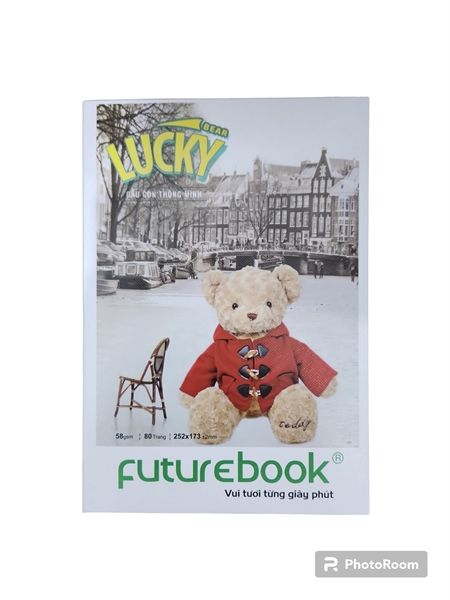 Vở kẻ ngang ĐL58-60gsm Gấu con FutureBook