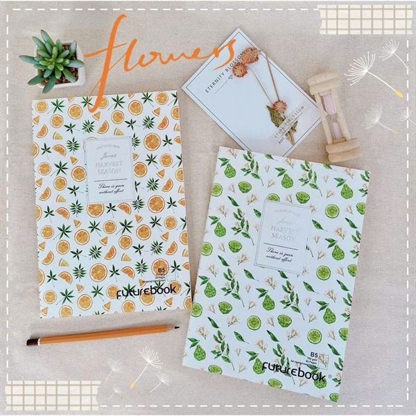 Sổ may gáy chỉ kẻ ngang B5 ĐL100gsm Season