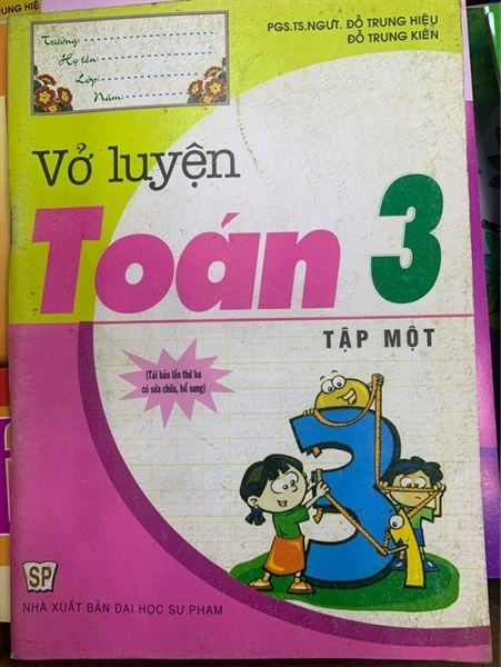 Vở luyện toán 3 tập 1
