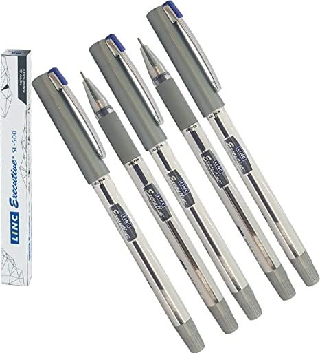 Bút Gel Mở Nắp 0.55mm Linc Executive Sl-500 Chính Hãng - Có Tại Hiệu Sách Mai