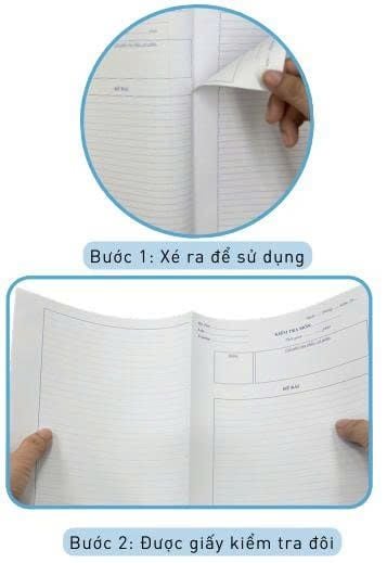 Vở giấy kiểm tra kẻ ngang B5 Campus Land of too Shy 30 tờ đôi ĐL70gsm (10/80)