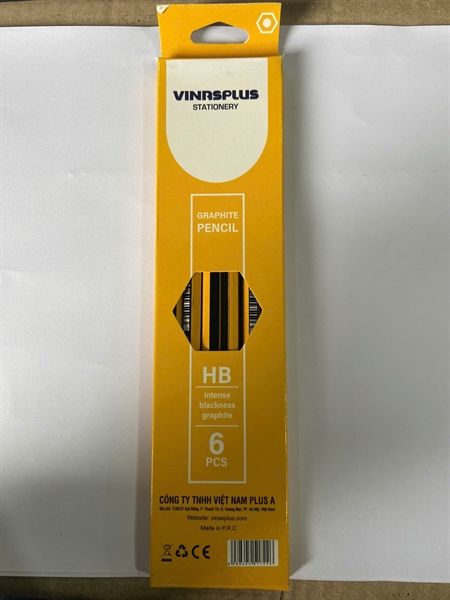 Bút chì HB có tẩy Vinaplus VNP-1722 PLUS (6/144)