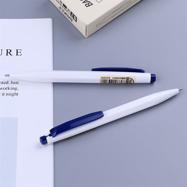 Bút Bi 1.0mm Baoke Chính Hãng - Có Tại Hiệu Sách Mai
