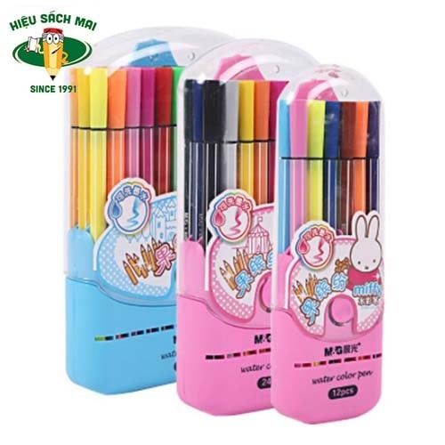 Bút Dạ Nước 24 Màu Chính Hãng - Có Tại Hiệu Sách Mai