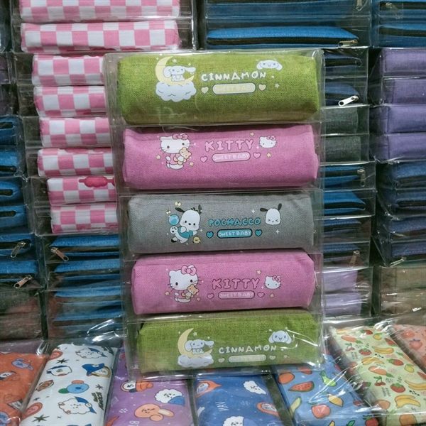 Hộp bút vải 1 ngăn Mikos