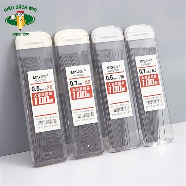 Ruột chì 2B 0.5 thân dẹt trong bản to ASLQ38012B5 (36/864)