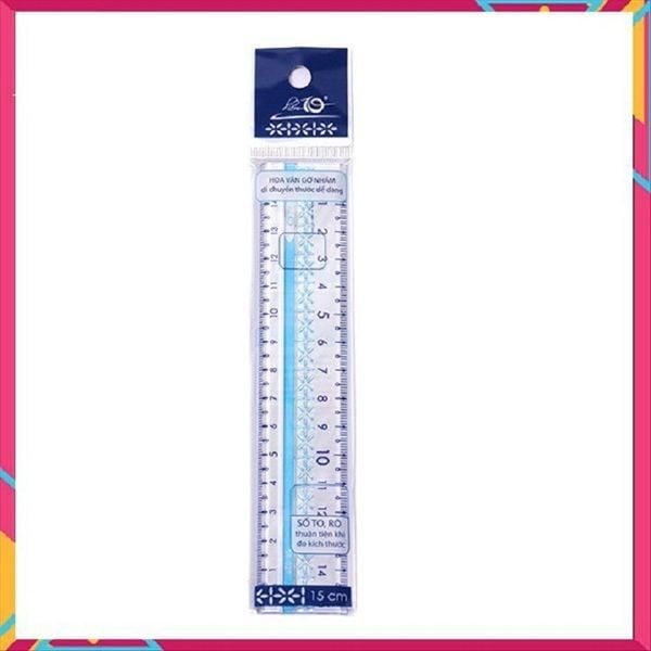 Thước kẻ 15 cm Điểm 10 SR-027 (200)